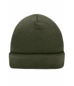 Unisex Knitted Cap Olive 7797