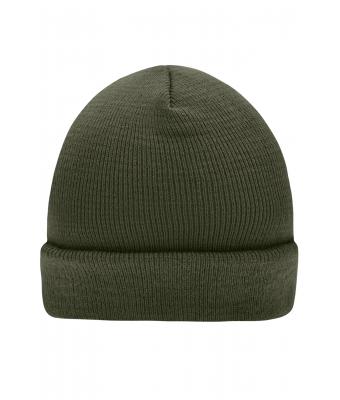 Unisex Knitted Cap Olive 7797