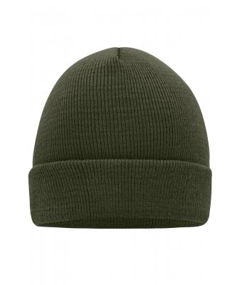 Unisex Knitted Cap Olive 7797