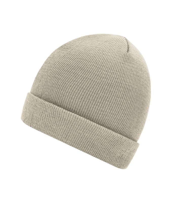 Unisex Knitted Cap Sand 7797