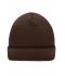 Unisex Knitted Cap Chocolate 7797