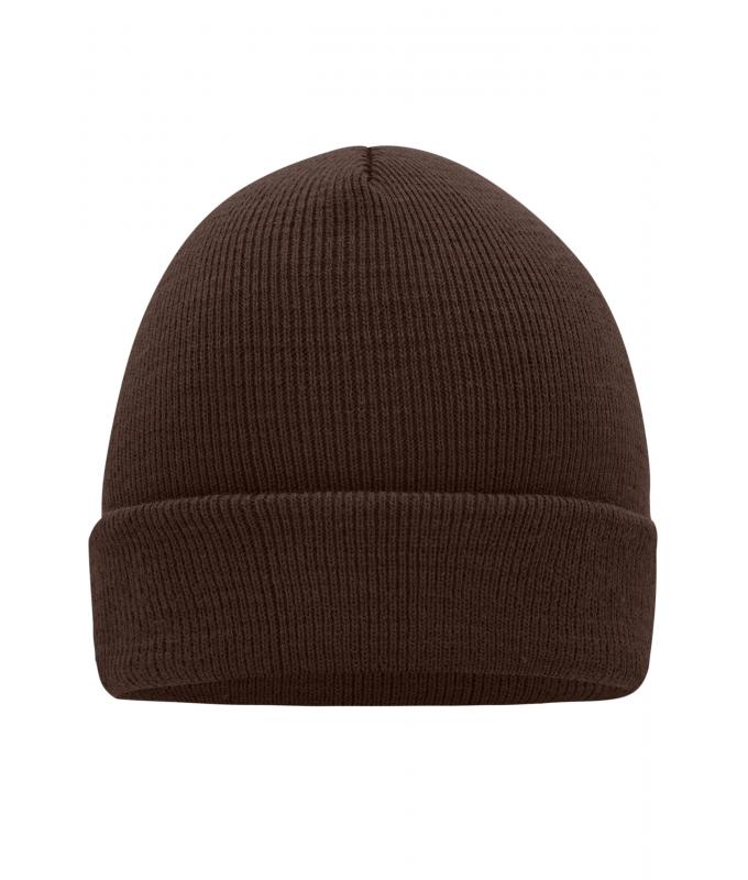 Unisex Knitted Cap Chocolate 7797