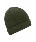 Unisex Knitted Cap Olive 7797
