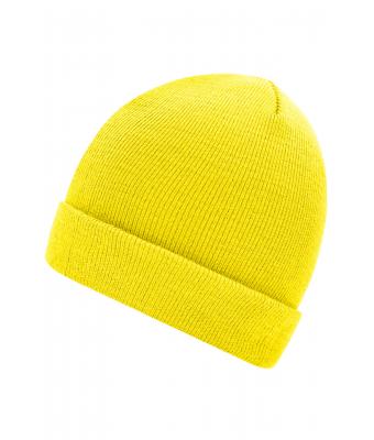 Unisex Knitted Cap Yellow 7797