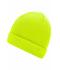 Unisex Knitted Cap Bright-yellow 7797