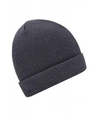 Unisex Knitted Cap Grey-melange 7797