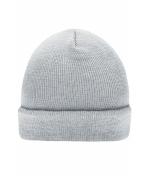 Unisex Knitted Cap Light-grey-melange 7797