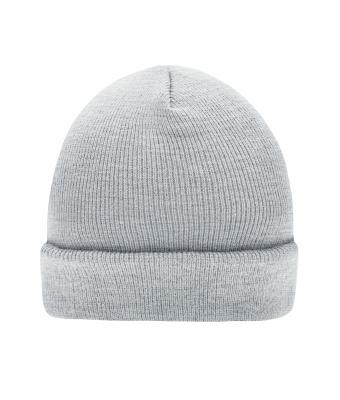 Unisex Knitted Cap Light-grey-melange 7797