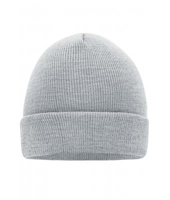 Unisex Knitted Cap Light-grey-melange 7797