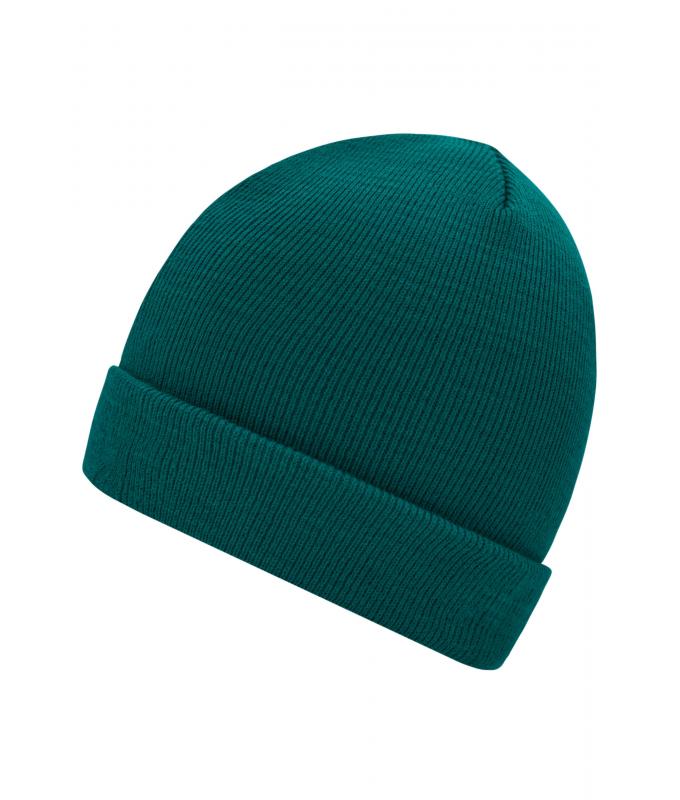 Unisex Knitted Cap Dark-green 7797