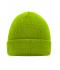 Unisex Knitted Cap Lime-green 7797