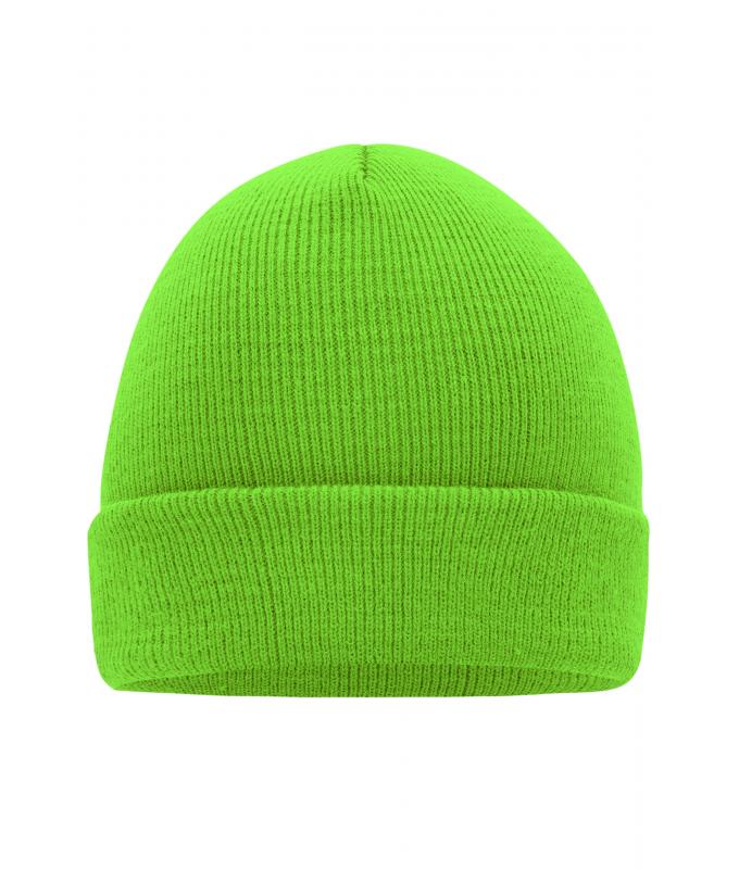 Unisex Knitted Cap Bright-green 7797