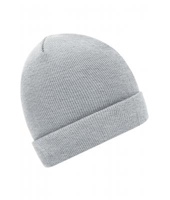 Unisex Knitted Cap Light-grey-melange 7797