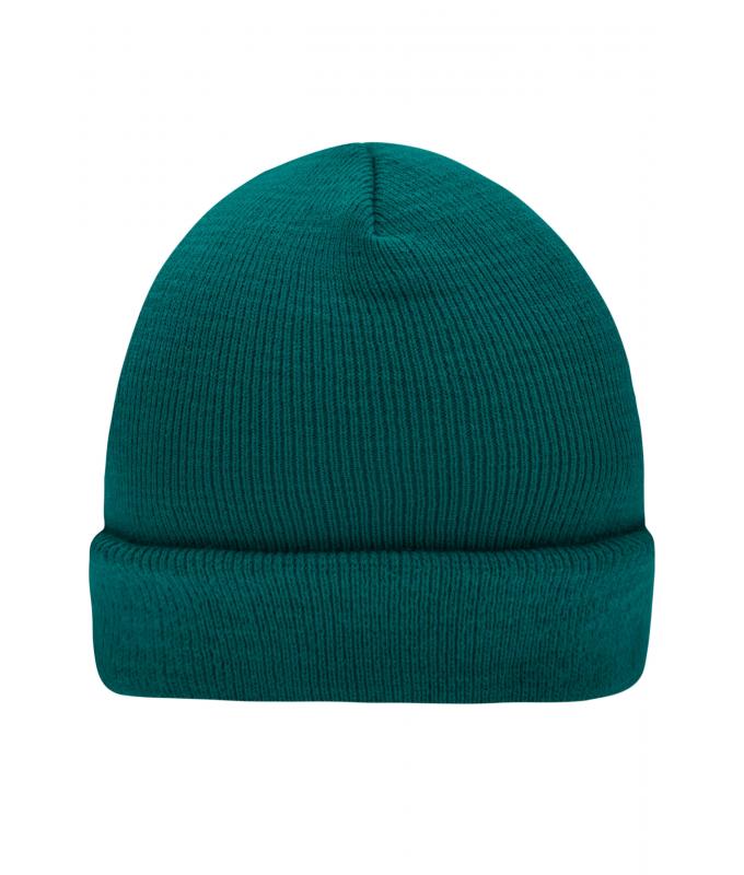 Unisex Knitted Cap Dark-green 7797