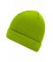 Unisex Knitted Cap Lime-green 7797