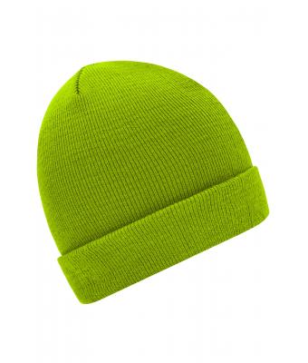 Unisex Knitted Cap Lime-green 7797