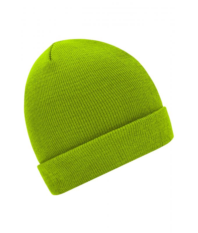 Unisex Knitted Cap Lime-green 7797