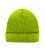 Unisex Knitted Cap Lime-green 7797