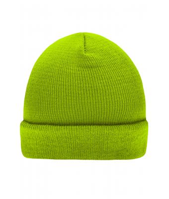 Unisex Knitted Cap Lime-green 7797