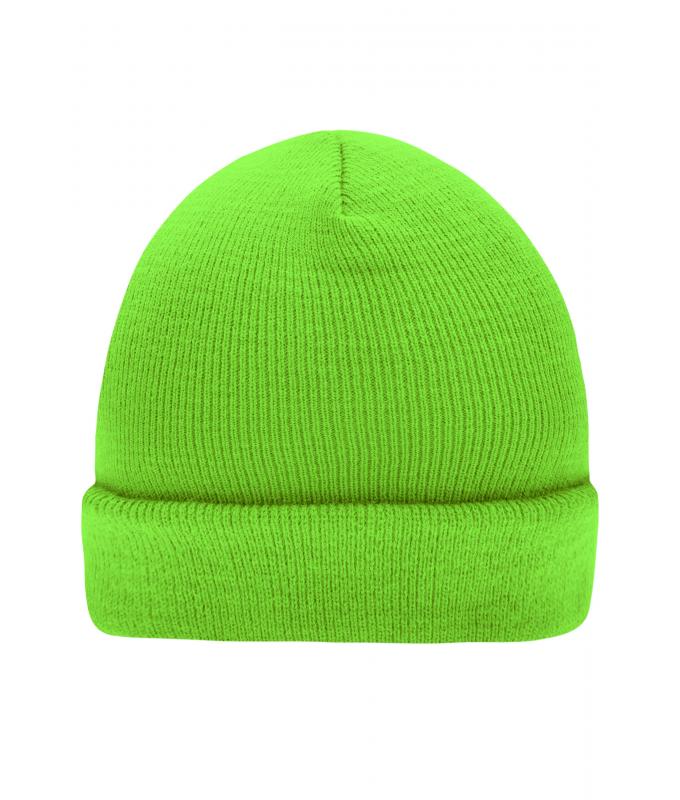 Unisex Knitted Cap Bright-green 7797