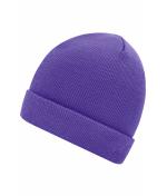 Unisex Knitted Cap Dark-purple 7797