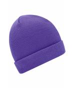Unisex Knitted Cap Dark-purple 7797