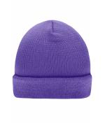 Unisex Knitted Cap Dark-purple 7797