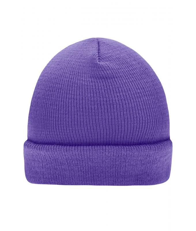 Unisex Knitted Cap Dark-purple 7797