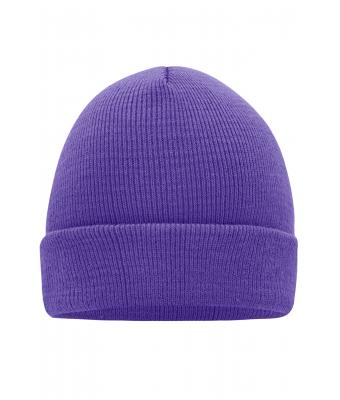 Unisex Knitted Cap Dark-purple 7797