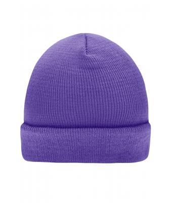 Unisex Knitted Cap Dark-purple 7797