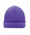Unisex Knitted Cap Dark-purple 7797