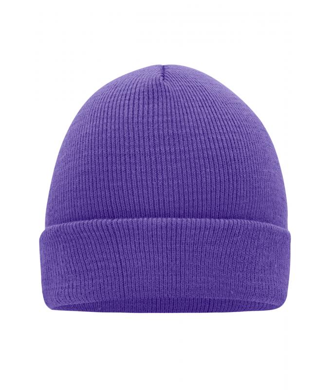 Unisex Knitted Cap Dark-purple 7797