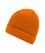 Unisex Knitted Cap Orange 7797