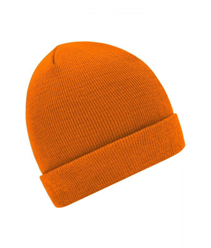 Unisex Knitted Cap Orange 7797