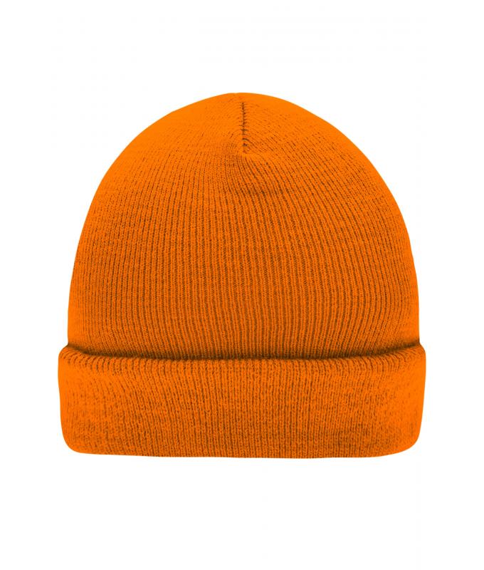 Unisex Knitted Cap Orange 7797