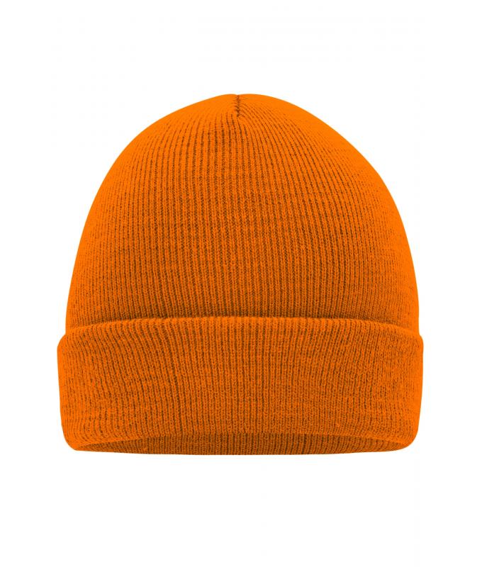 Unisex Knitted Cap Orange 7797