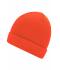 Unisex Knitted Cap Bright-orange 7797