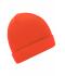 Unisex Knitted Cap Bright-orange 7797
