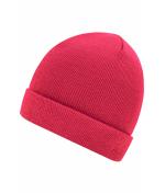 Unisex Knitted Cap Bright-pink 7797