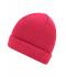 Unisex Knitted Cap Bright-pink 7797