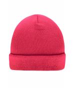 Unisex Knitted Cap Bright-pink 7797