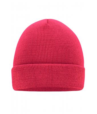 Unisex Knitted Cap Bright-pink 7797