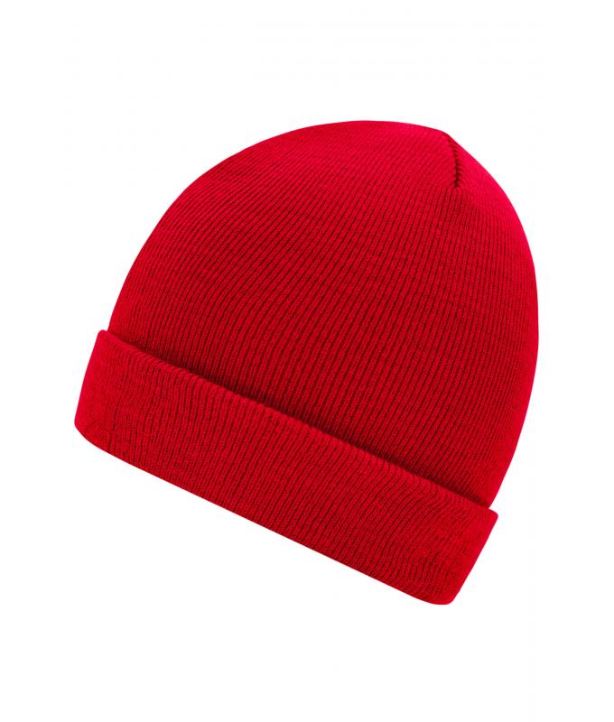 Unisex Knitted Cap Red 7797