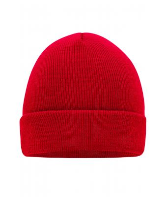 Unisex Knitted Cap Red 7797