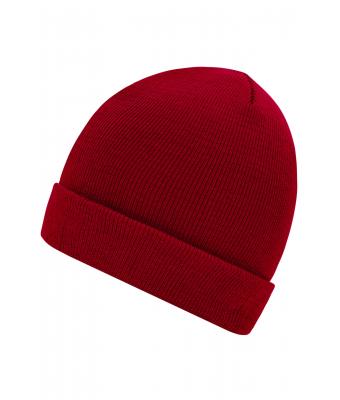 Unisex Knitted Cap Burgundy 7797
