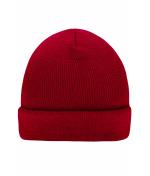 Unisex Knitted Cap Burgundy 7797
