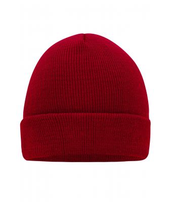 Unisex Knitted Cap Burgundy 7797