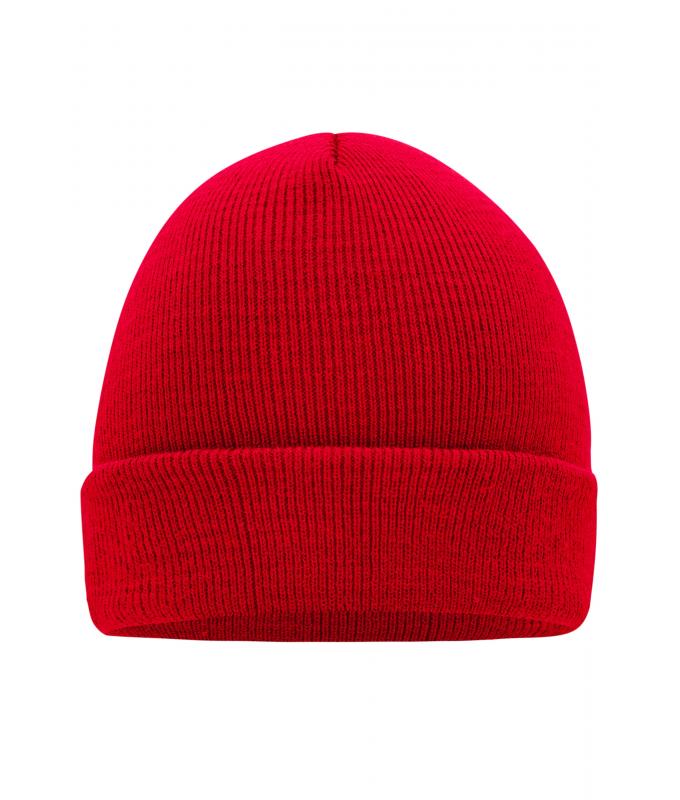 Unisex Knitted Cap Red 7797