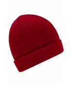 Unisex Knitted Cap Burgundy 7797
