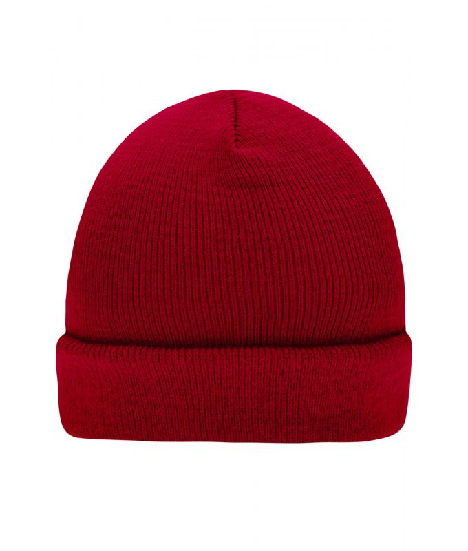 Unisex Knitted Cap Burgundy 7797